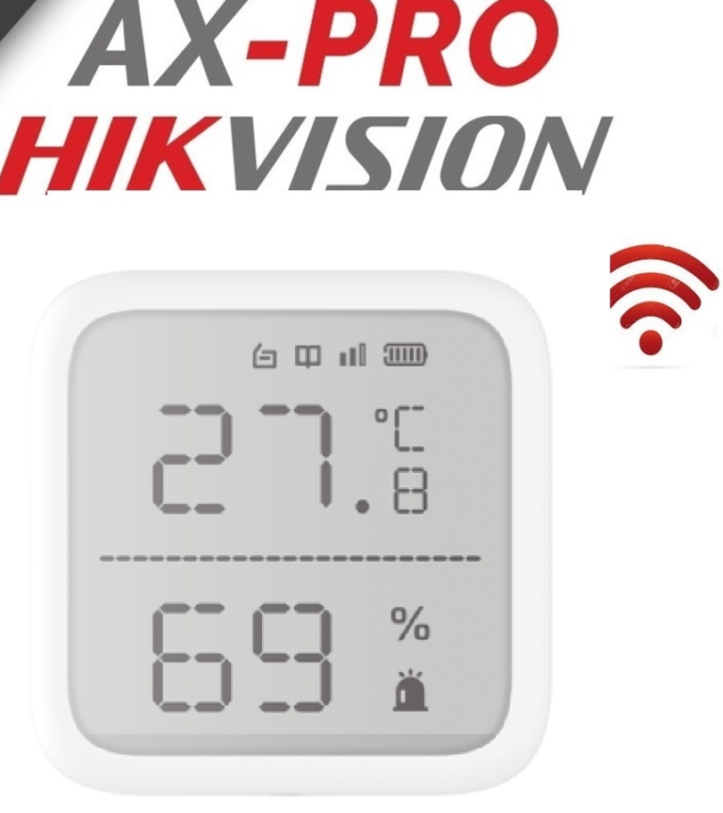 Detector de Temperatura Inlambrico Hikvision (DS-PDTPH-E-WB)