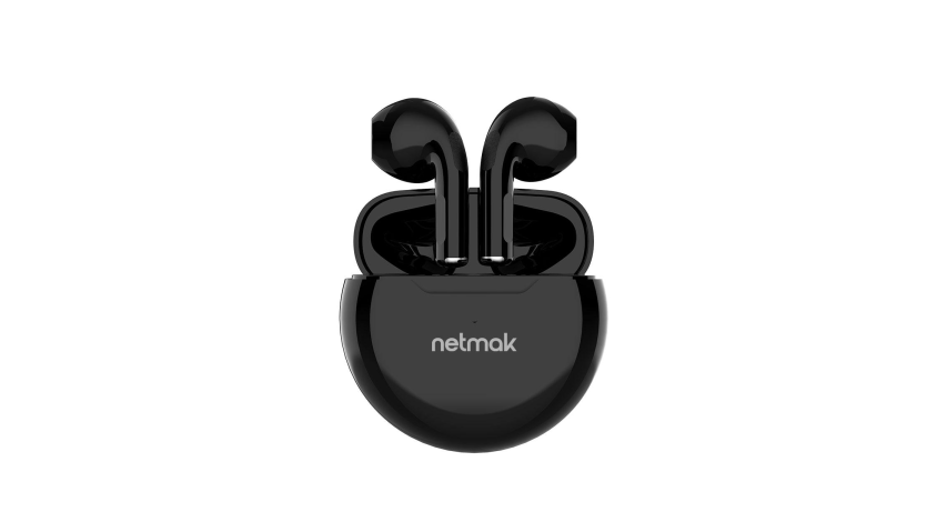 Auricular Inalambrico Bluetooth Touch Netmak (NM-GUMY) Negro
