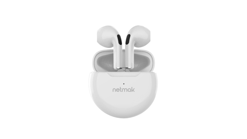 Auricular Inalambrico Bluetooth Touch Netmak (NM-GUMY-W) Blanco