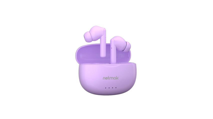 Auricular Bluetooth Touch Netmak (NM-MELOW-V) Violeta