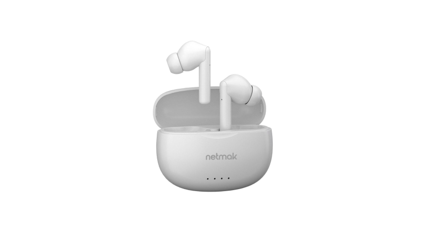 Auricular Bluetooth Touch Netmak (NM-MELOW-W) Blanco