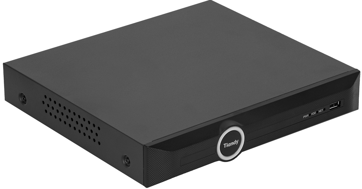 NVR 10 Canales POE Tiandy (TC-R3110) I/B/P8/Ar/V3.0