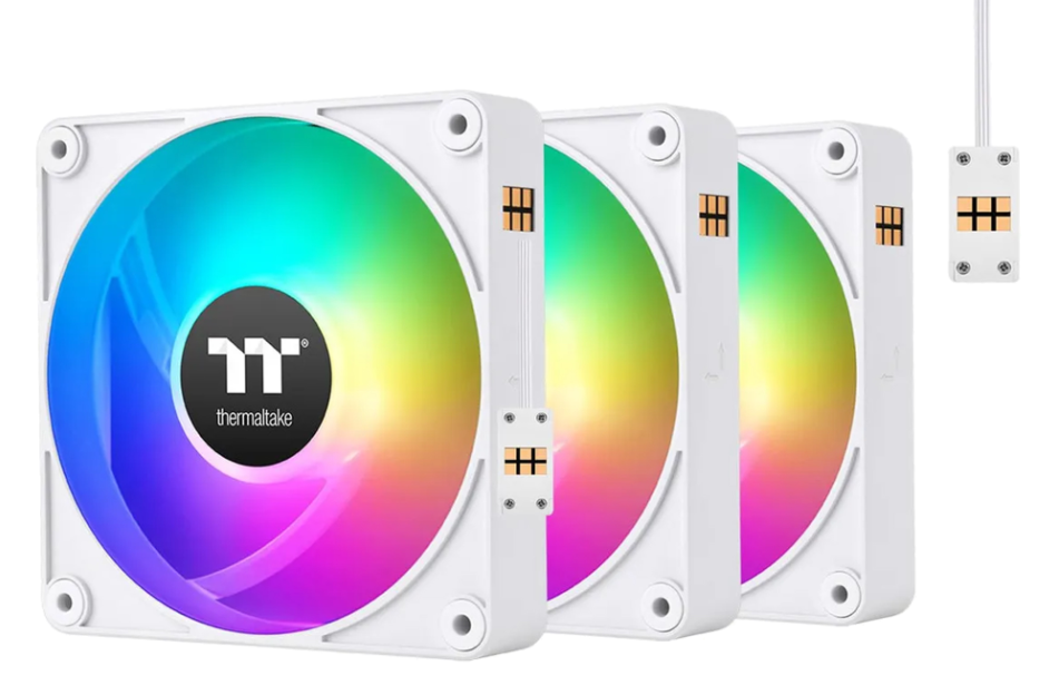 Fan Cooler Thermaltake CT 120 EX Reverse ARGB Sync X3 (CL-F194-PL12SW-A) White