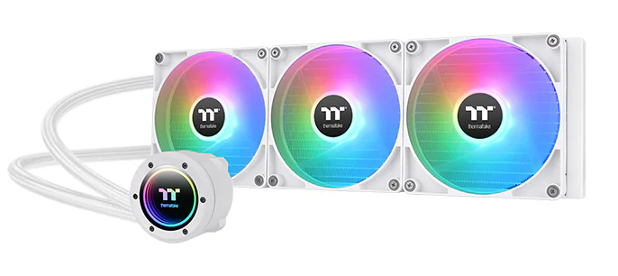 Water Cooling Thermaltake TH420 V2 ARGB Sync AIO 420mm Snow Edition (CL-W378-PL14SW-A)