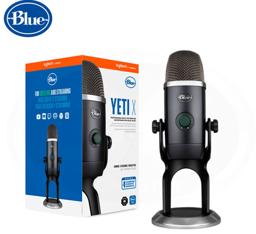 Microfono Blue Yeti X  (988-000507) Negro