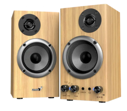 Parlante Genius SP-HF520 Pine Wood (31730054404)