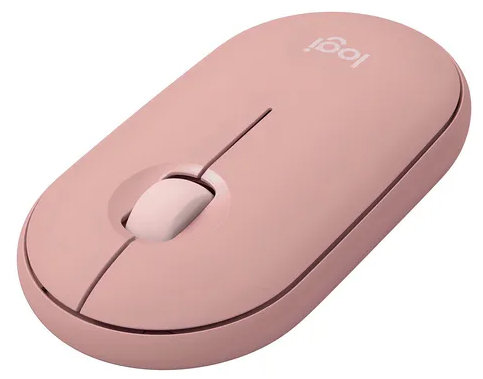 Mouse Inalambrico Logitech M350S Pebble Mouse 2 (910-007048) Tonal Rose