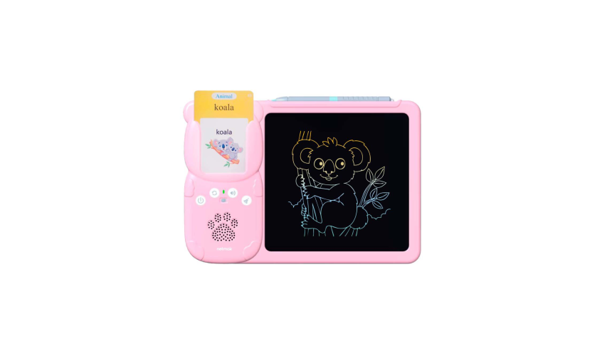 Pizarra Magica C/Tarjetaas Didacticas Netmak (NM-PM102-P) Rosa