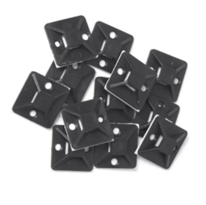 Base Porta Precintos 28mm x 28 mm Tacsa (PTFLB028N)