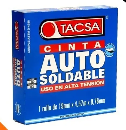 Cinta Autosoldable Tacsa 19mm x 4.57m x 0,76mm (PTTACSA083N)