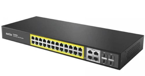 Switch 24 Puertos Netis 24PoE (P124GH V3)