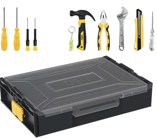 Caja Kit de Heramienta 10 Piezas Deli (DL1211)