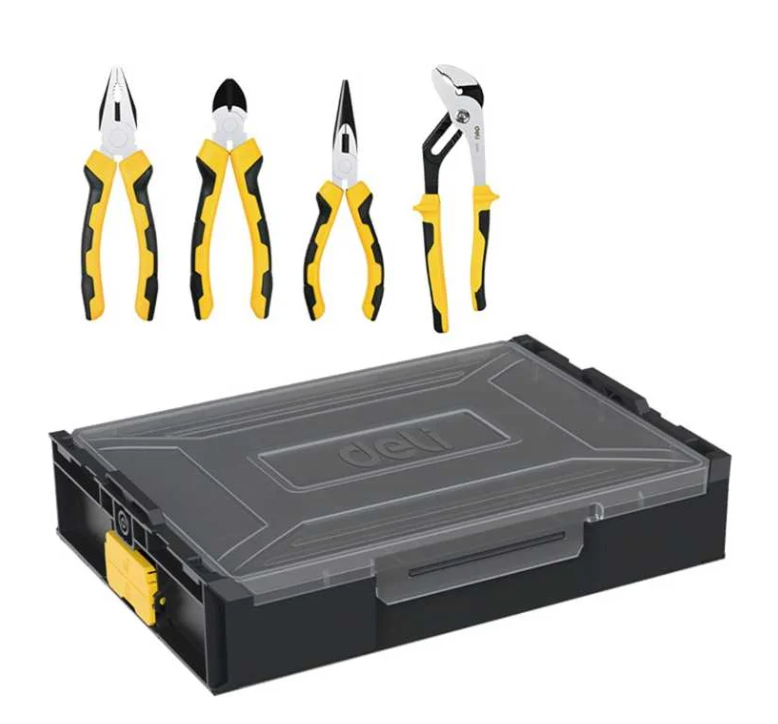 Caja Kit de Heramienta 4 Piezas Deli (DL1204)
