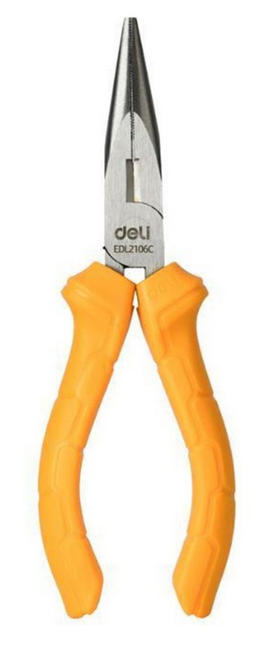Pinza Punta Larga 6" Deli (DL2106C)