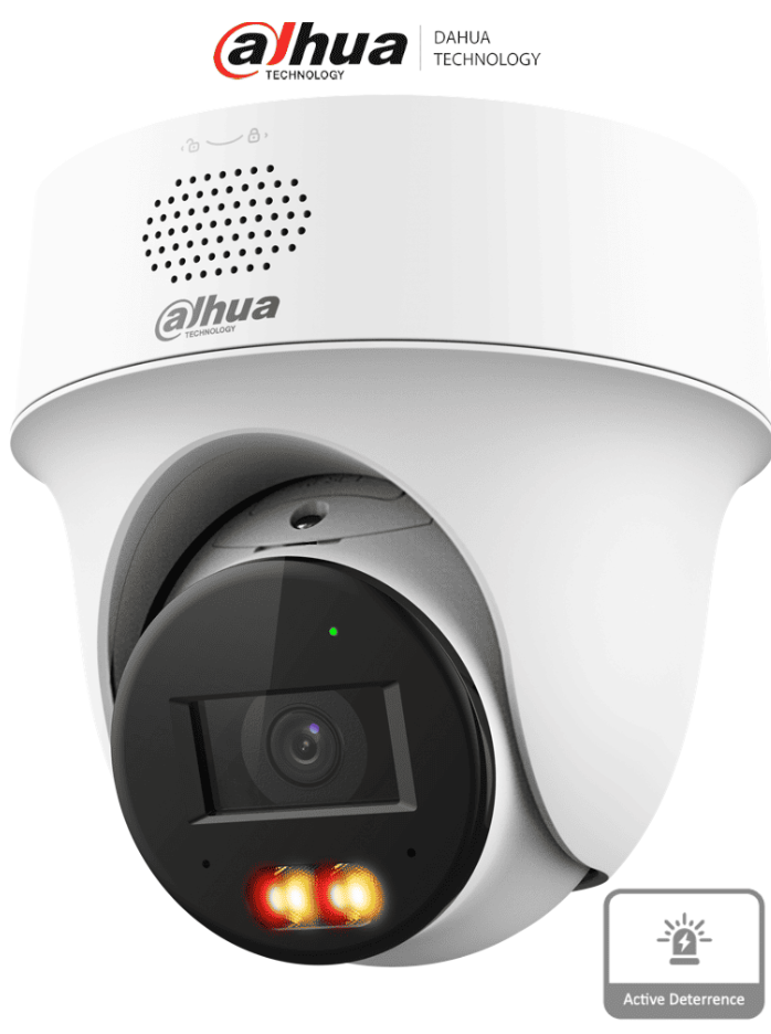 Camara Domo IP 2MP 2.8mm Dahua Smart Dual Light (DH-IPC-PT1239HP-PV-0280B)