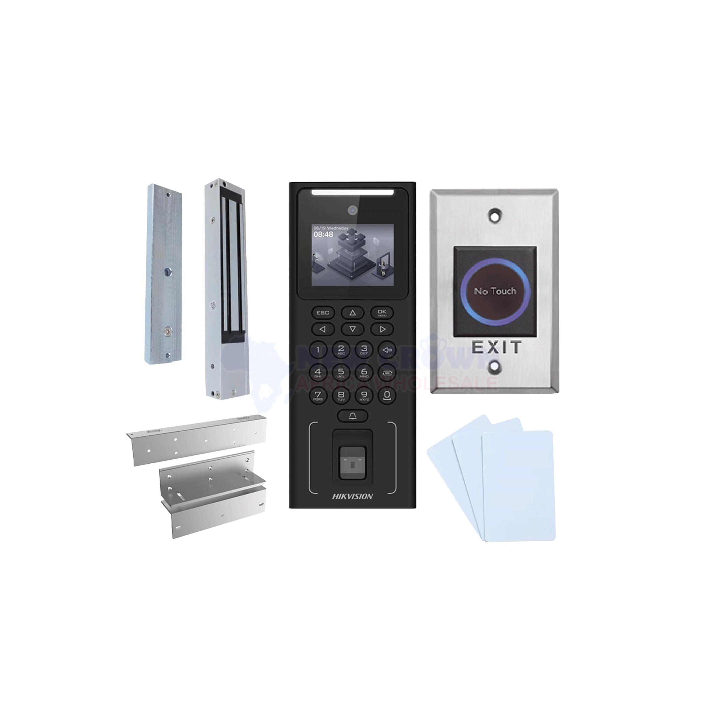 Kit de Control de Acceso con Reconocimiento Facial Hikvision (DS-KAS321)