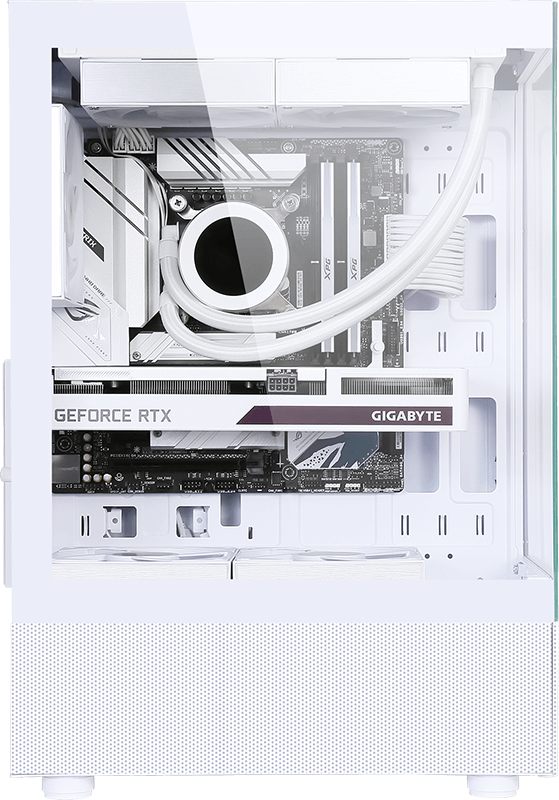 Gabinete Gamer Formula V Crystal Z1 White