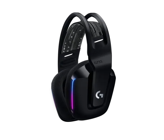 Auricular Inalambrico Gamer Logitech G733 RGB (981-000863) Negro