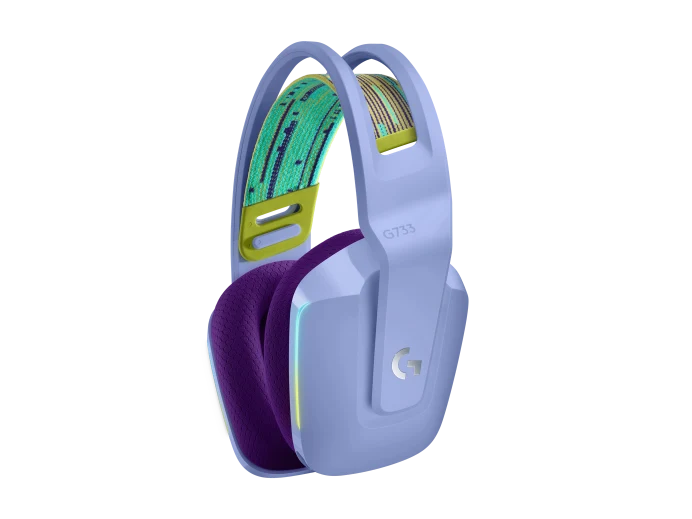 Auricular Inalambrico Gamer Logitech G733 RGB (981-000889) Lila