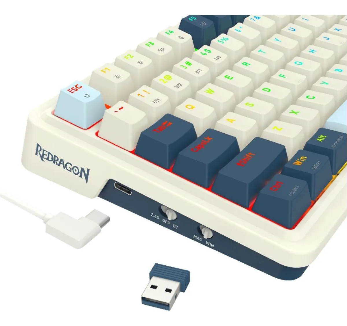 Teclado Gamer Redragon Eisa Pro (K686WB-RGB-PRO)