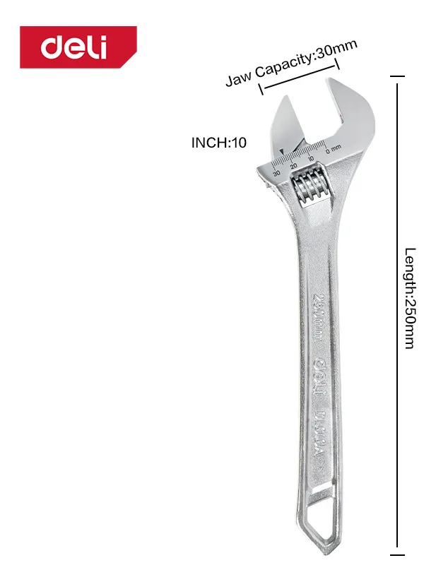 Llave Ajustable 10" Deli (DL010A)