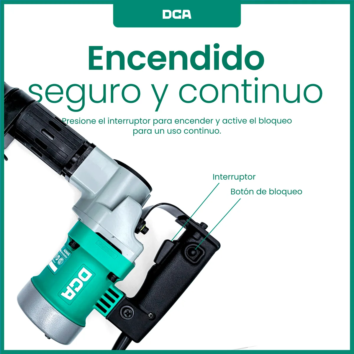 Martillo Percutor Electrico DCA 1050W (AZG6S)