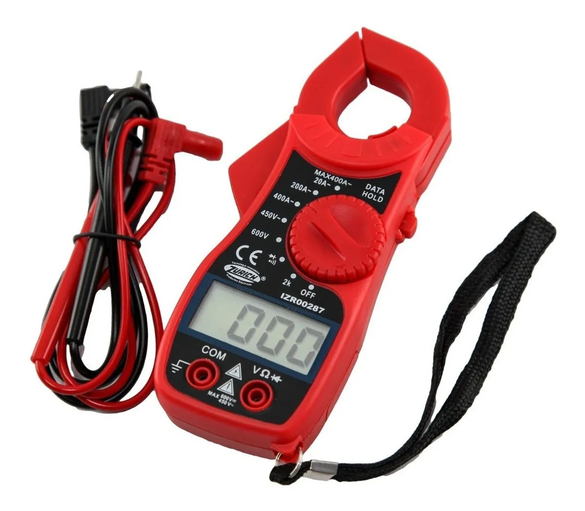 Pinza Amperometrica  con Data Hold Zurich (IZR00287)
