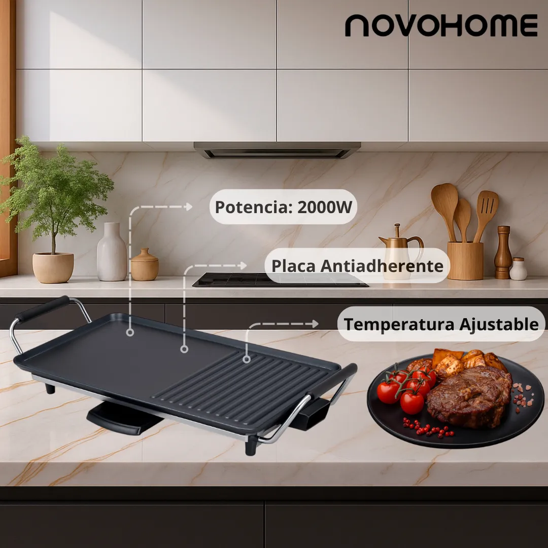 NOVOHOME Parrila Grill 2000w (NH-GR70)
