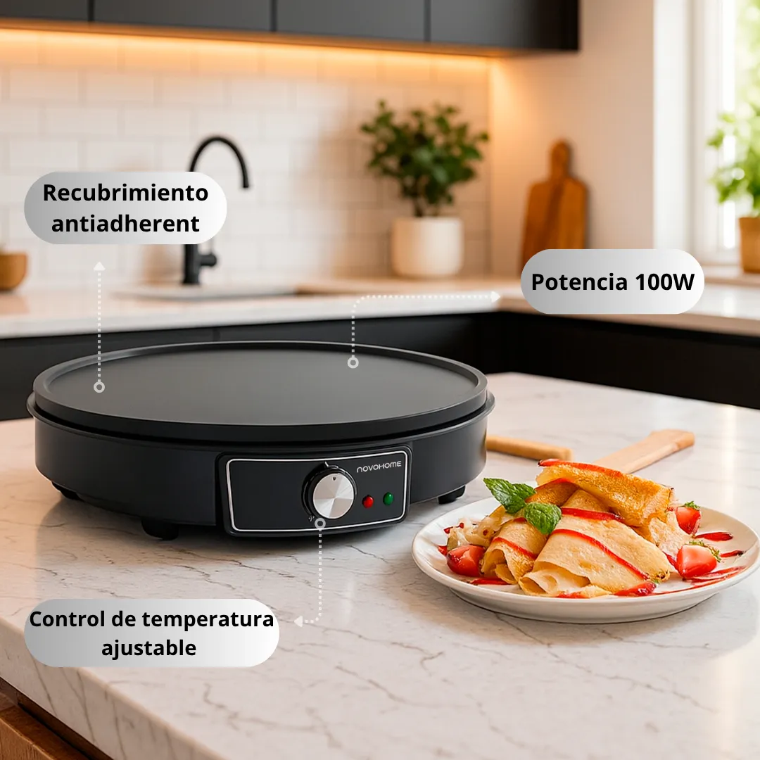 NOVOHOME Crepera C/Accesorios (NH-CM25)