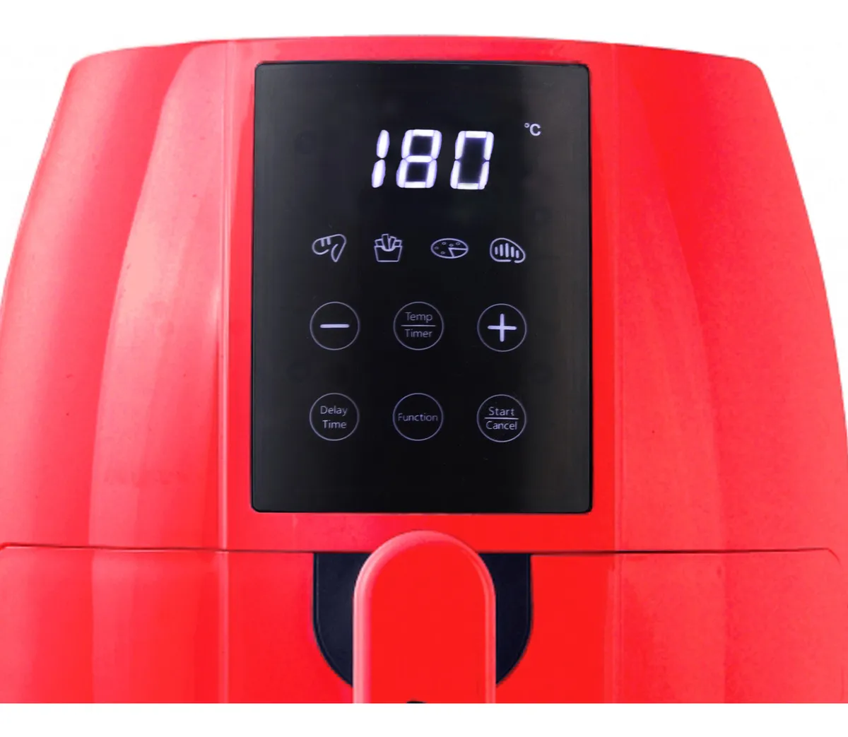 Freidora Nappo 3.2L Digital Roja (NEF-138) 630548