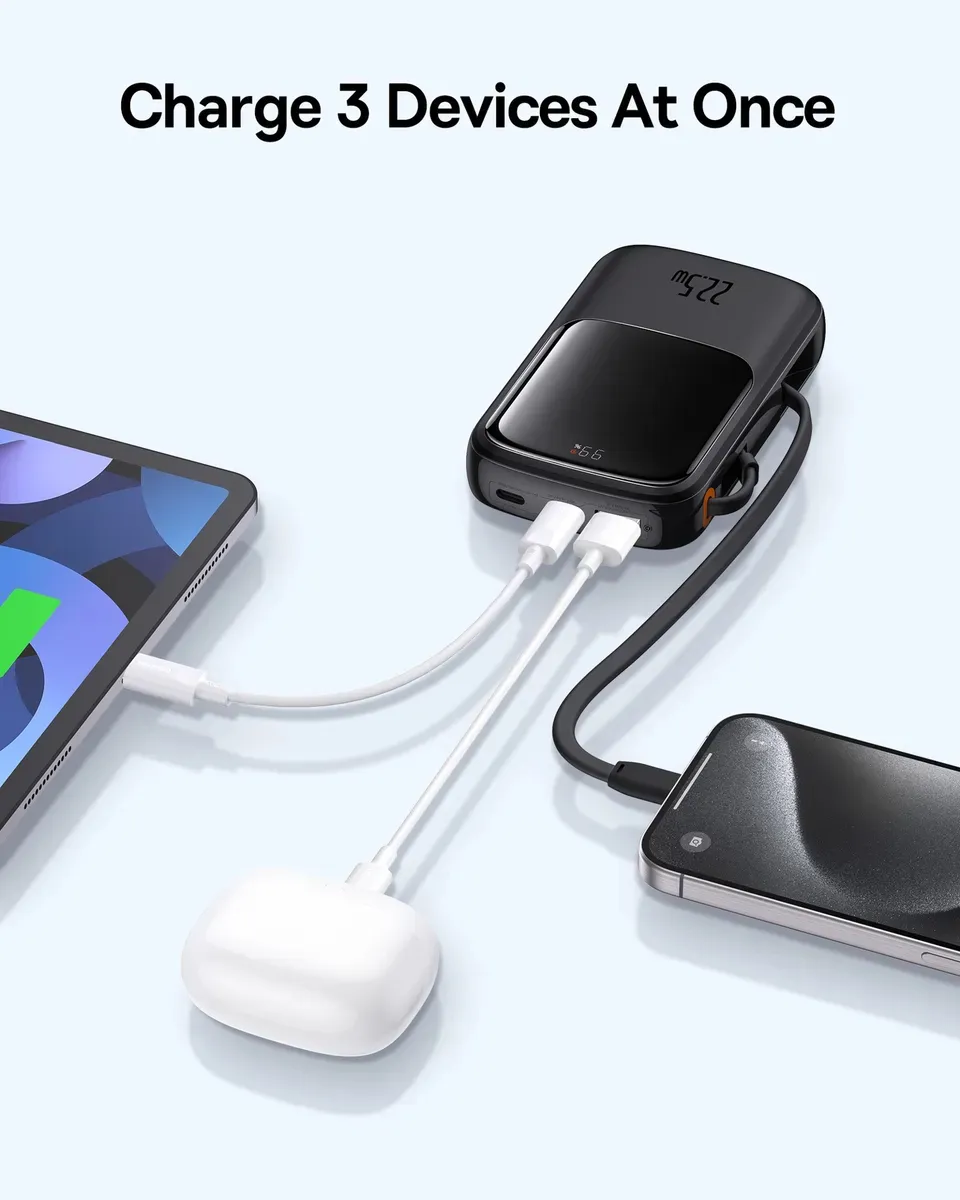 Power Banck 1000mAh 22.5w USB-C/A Baseus (A02171)