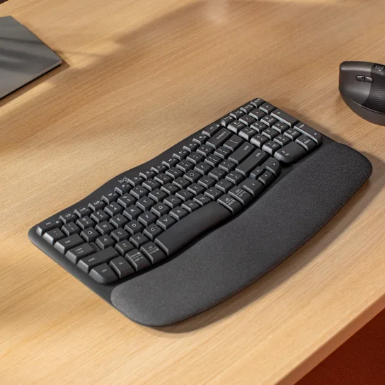 Teclado Inalambrico Logitech Wave Keys Negro (920-012278)