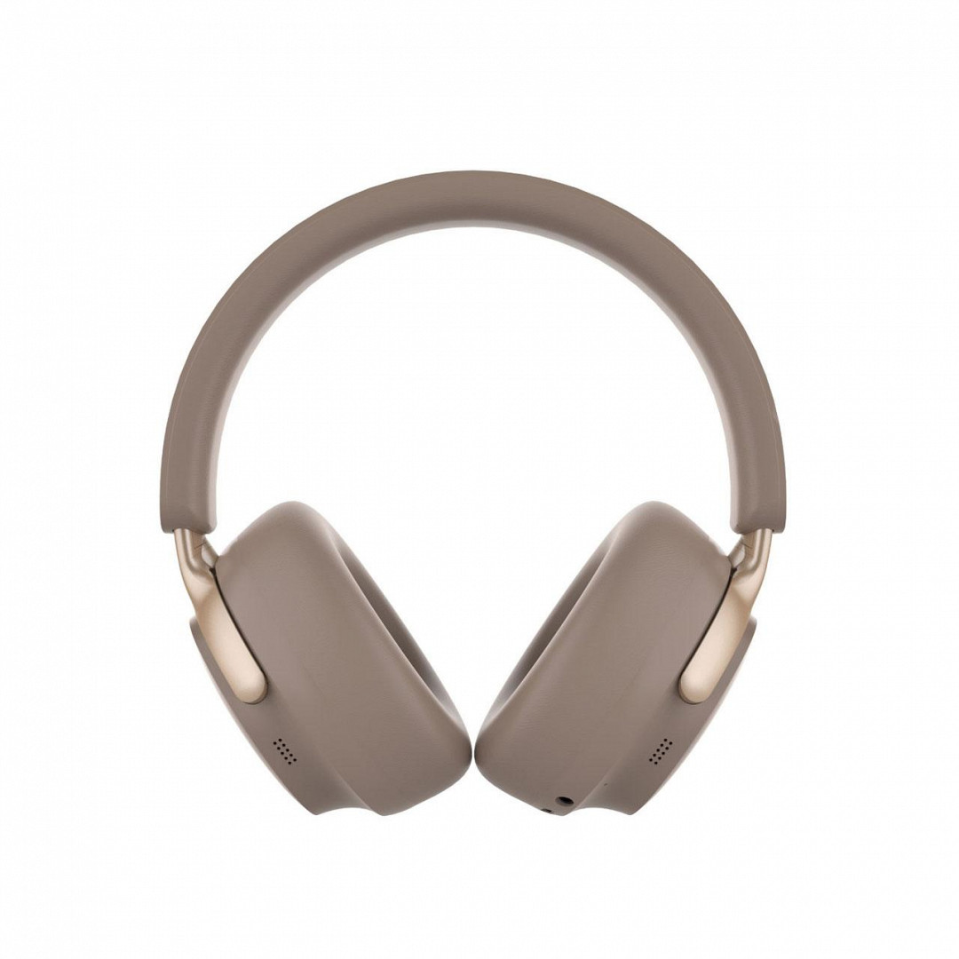Auricular Bluetooth Tipo Vincha con Estuche Netmak (NM-ULTRA-G) Beige