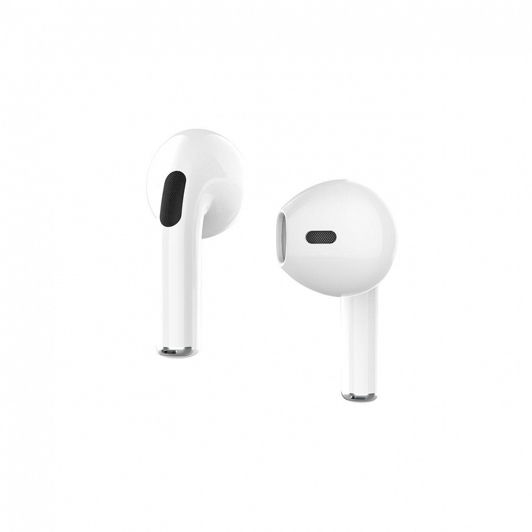 Auricular Inalambrico Bluetooth Touch Netmak (NM-GUMY-W) Blanco