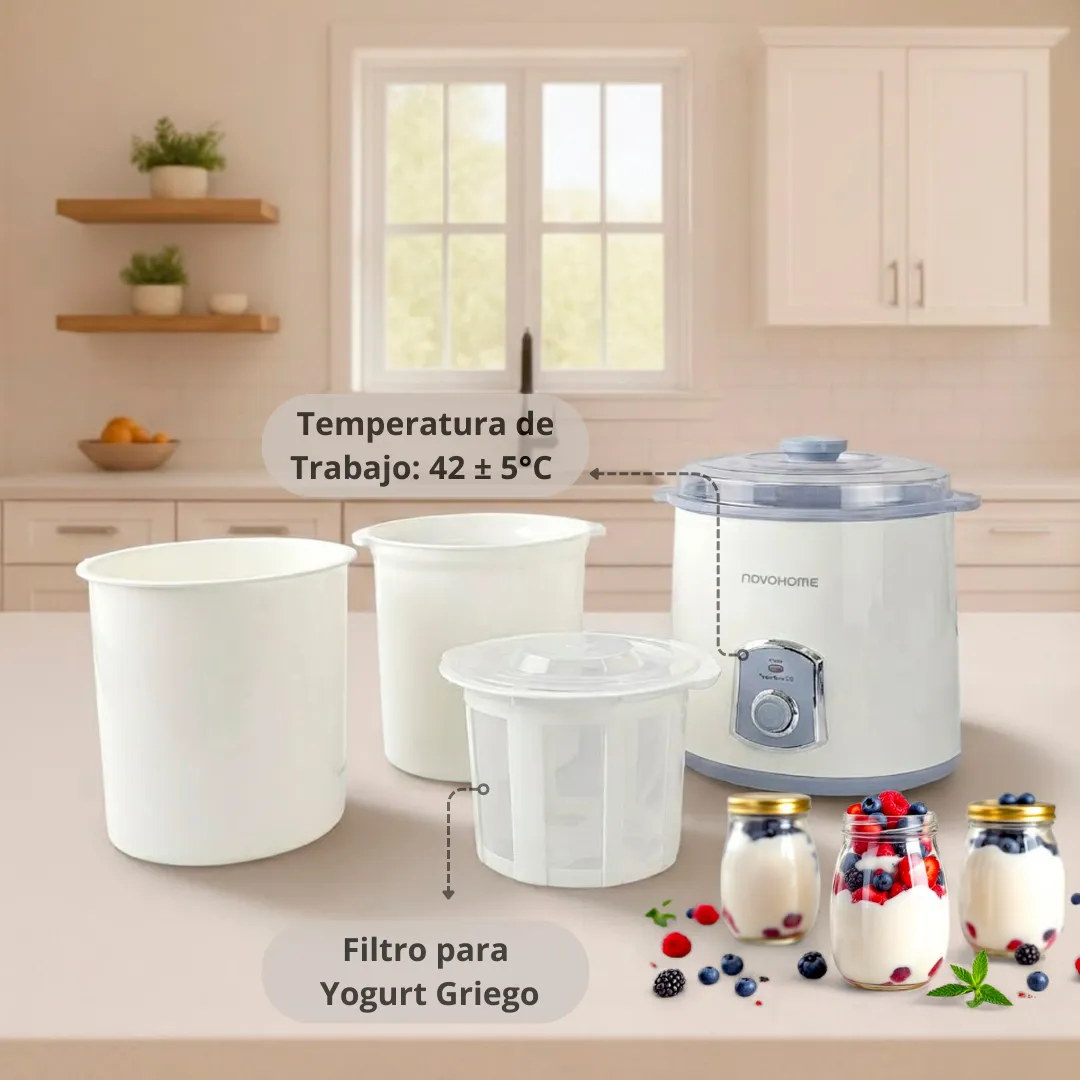 Yogurtera 2Lts NOVOHOME (NH-YG2000)