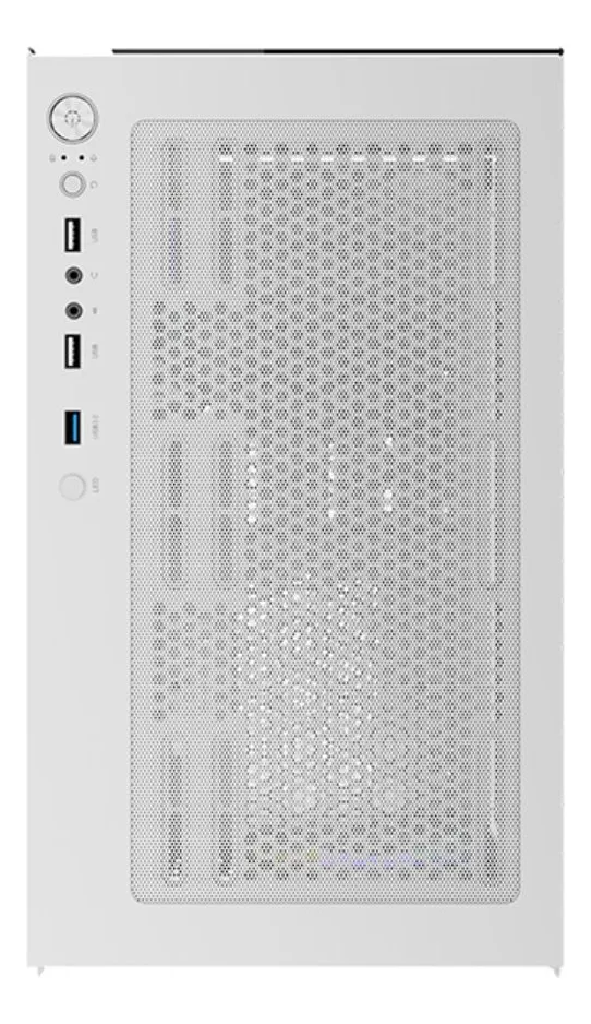 Gabinete Aerocool Viewport Mid Tower (VIEWPORT MINI-G-WT-V2) Blanco