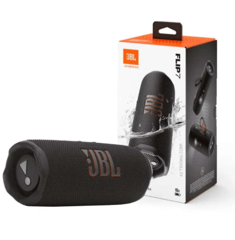 Parlante Bluetooth JBL FLIP7 Negro (JBLFLIP7BLKAM)