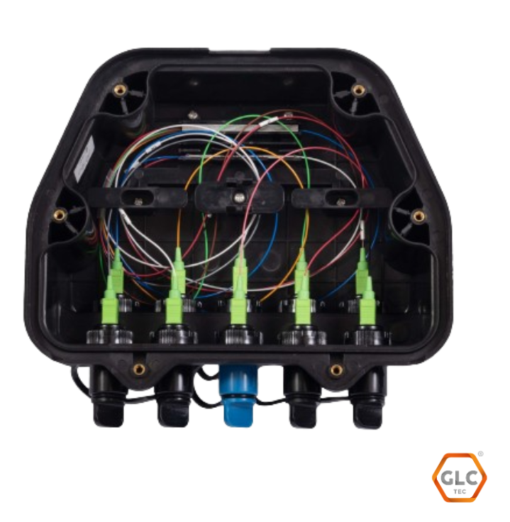 Fdb Caja Exterior Ftth 1X8 Easy Connect. Incluye 9 Fast Connector, 1 Splitter 1X8 Sc/Apc - End Box (GLC-FBD-014-04)