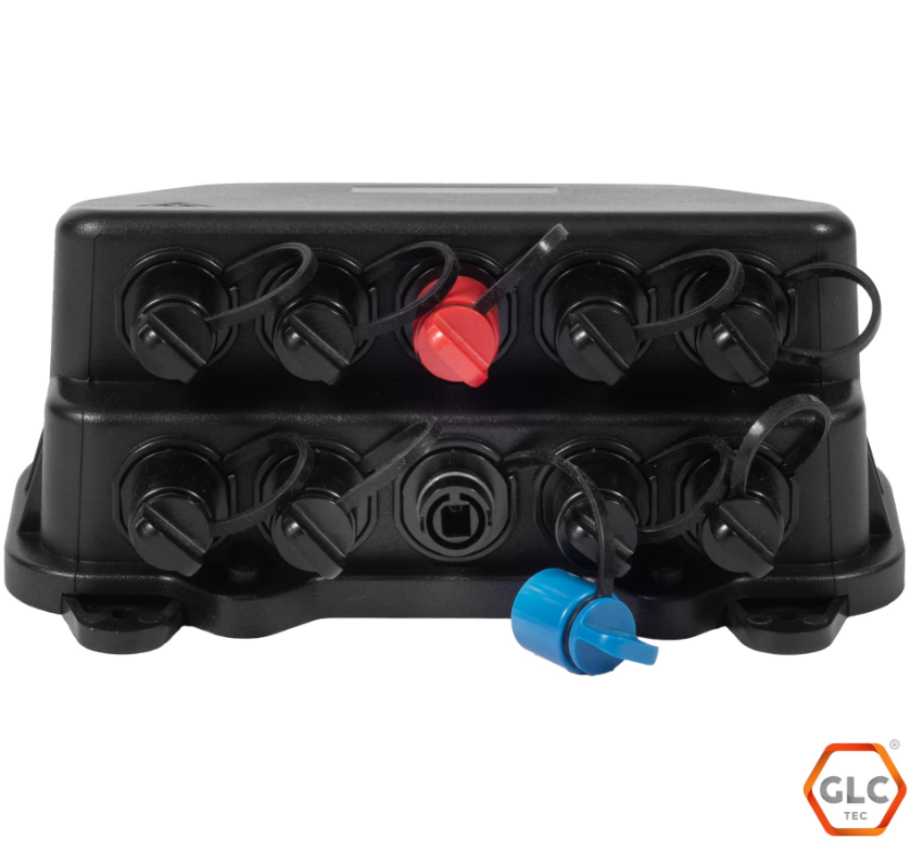 Fdb Caja Exterior Ftth 2X8 Easy Connect. Incluye 10 Fast Connector, 1 Splitter 1X8 Sc/Apc, 1 Splitter 1X2 S/C 50/50 (GLC-FBD-014-01)