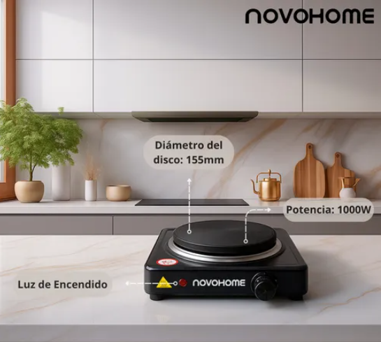 Anafe Electrico Novohome (NH-AE100)