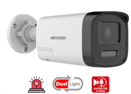 Camara CCTV 2.8 Mm Bullet Plastica 1080 HD Hikvision (DS-2CE16D0T-LTS)