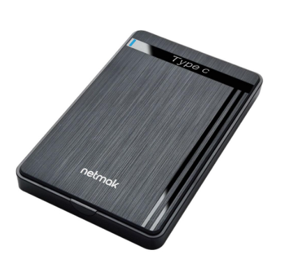 Carry Disk Externo Sata 2.5" Usb-C 3.1 Netmak (NM-CASE-C)