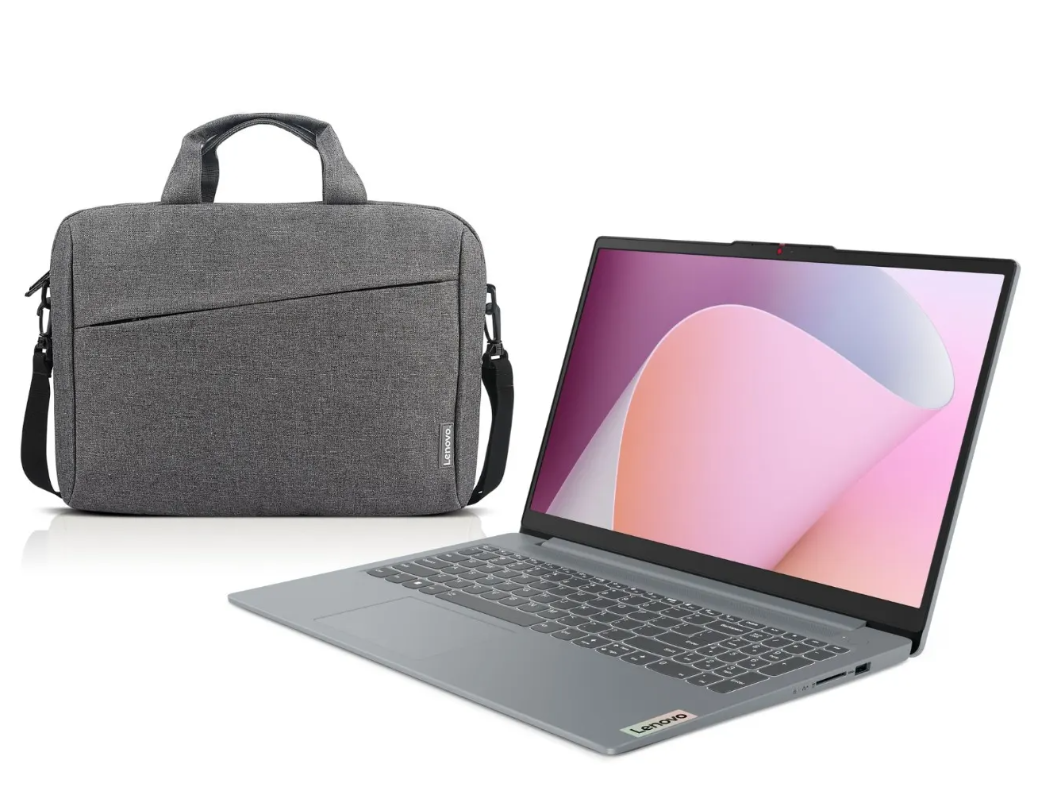 Notebook Lenovo IdeaPad Slim 3 15AMN8 15.6" FHD TN AMD Ryzen 5 7520U 8GB 512GB SSD Win11Home + Malentín