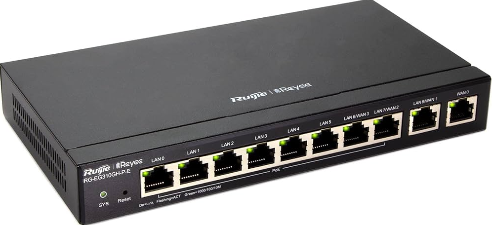 Switch 10 Puerto Ruijie Reye (RG-EG310GH-P-E)