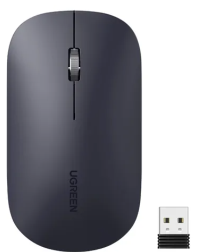 Mouse Inalambrico Color Negro Mu001 UGREEN