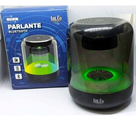 Parlante con Luz Bluetooth Int.Co (STB-47)