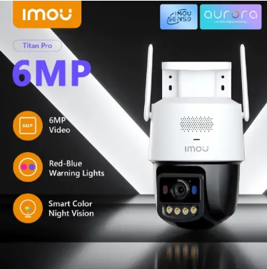 Camara Imou Titan Pro 6MP (IPC-U7LP-6V0NE)
