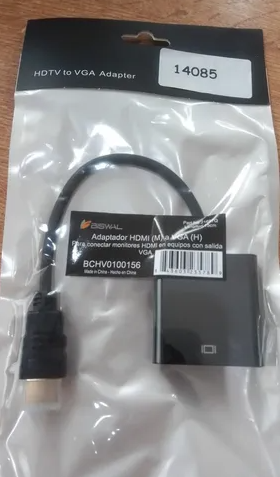 Conversor VGA a HDMI 15cm Biswal (BCHV0100156) 21697Q