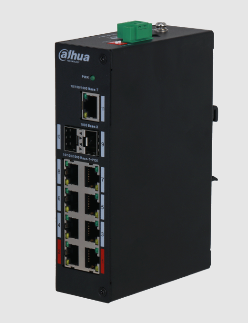 Switch Dahua 8 Puertos (DH-PFS3211-8GT-120-V2)