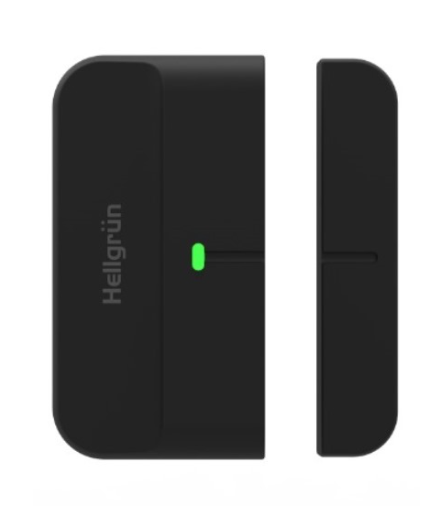 Sensor Magnetico Inalambrico Hellgrün (GL-MAGBORN) Negro